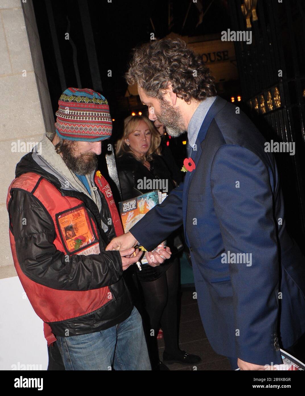 Michael Sheen Pride of Britain Awards at the Grosvenor House Hotel Stock  Photo - Alamy