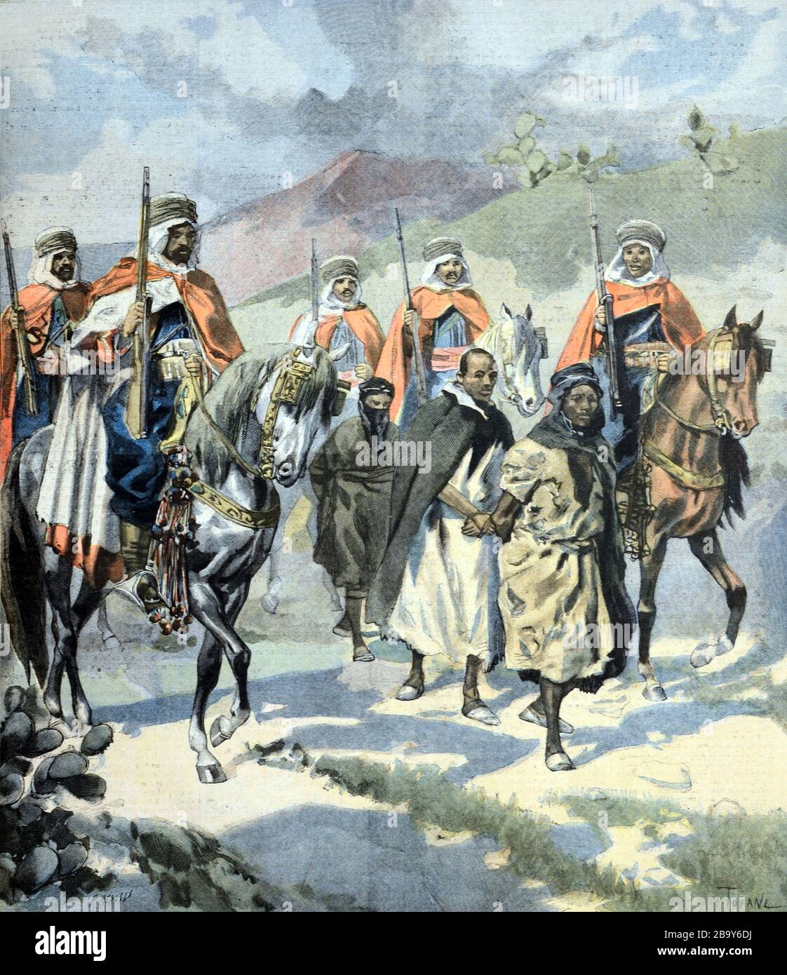 Arrest of Tuareg Assassins or Murderers of the Marquis de Morès (1858 