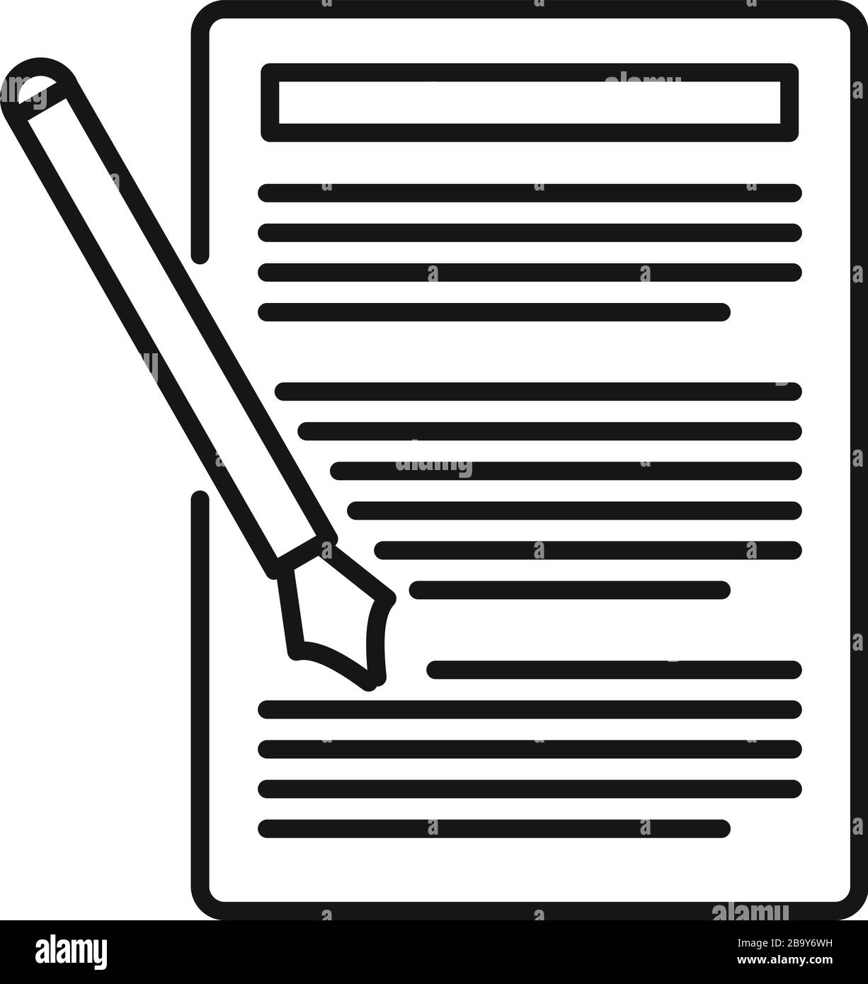 Grammar edit icon. Outline grammar edit vector icon for web design isolated  on white background Stock Vector Image \u0026 Art - Alamy, image size:1226x1390