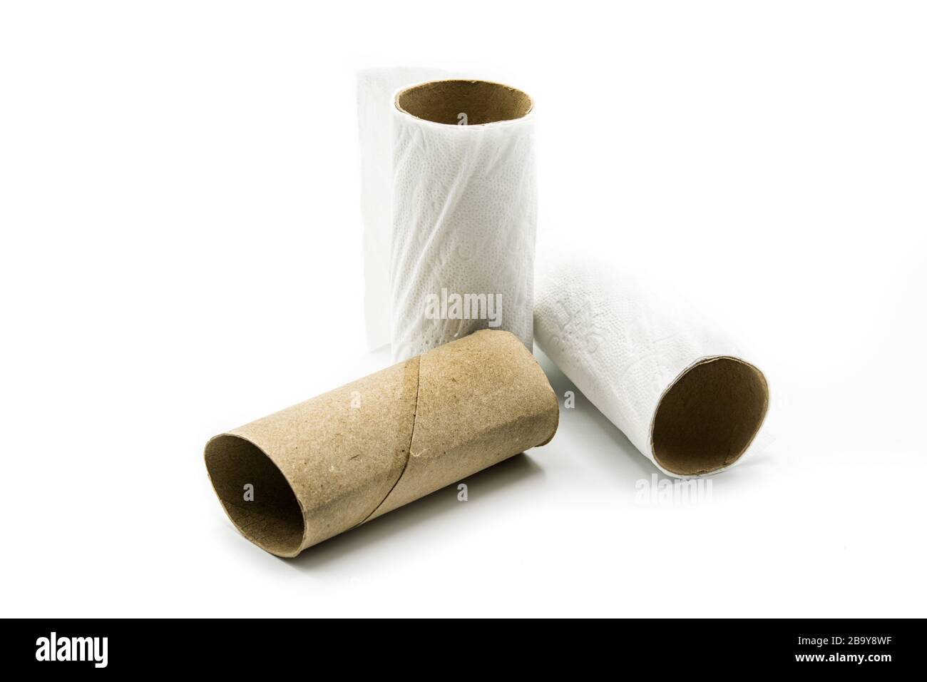 Toilet Paper-tissue Paper Roll Reel Toilet Stock Photo 539203120