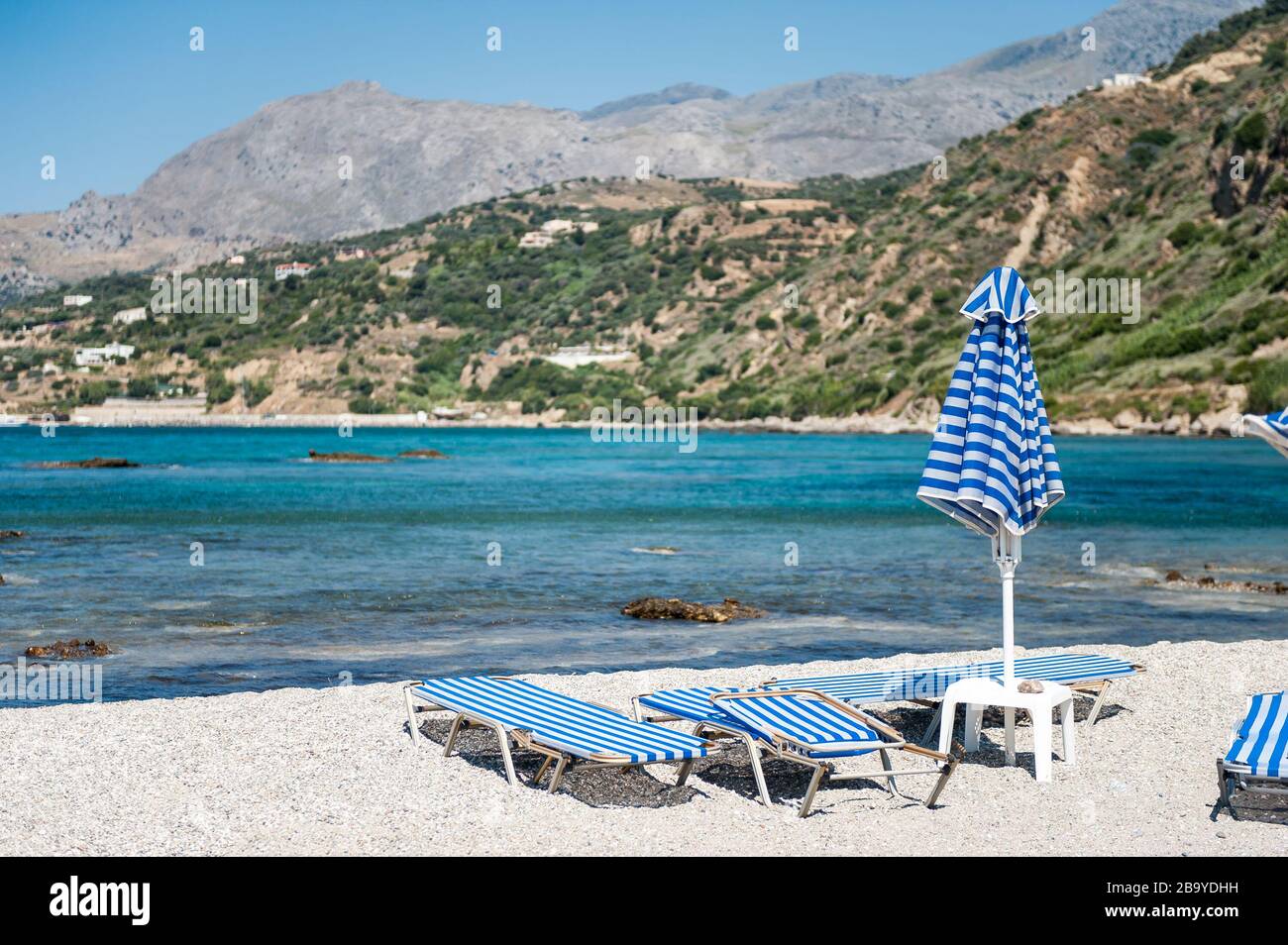 Plakias, Rethymno regional unit, Crete, Greece Stock Photo