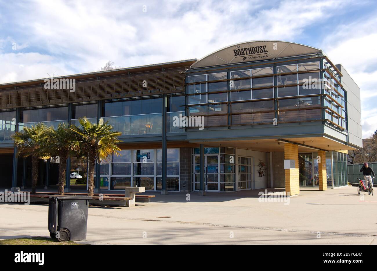 Vancouver, Canada February 29, 2020 View of famous The Boathouse