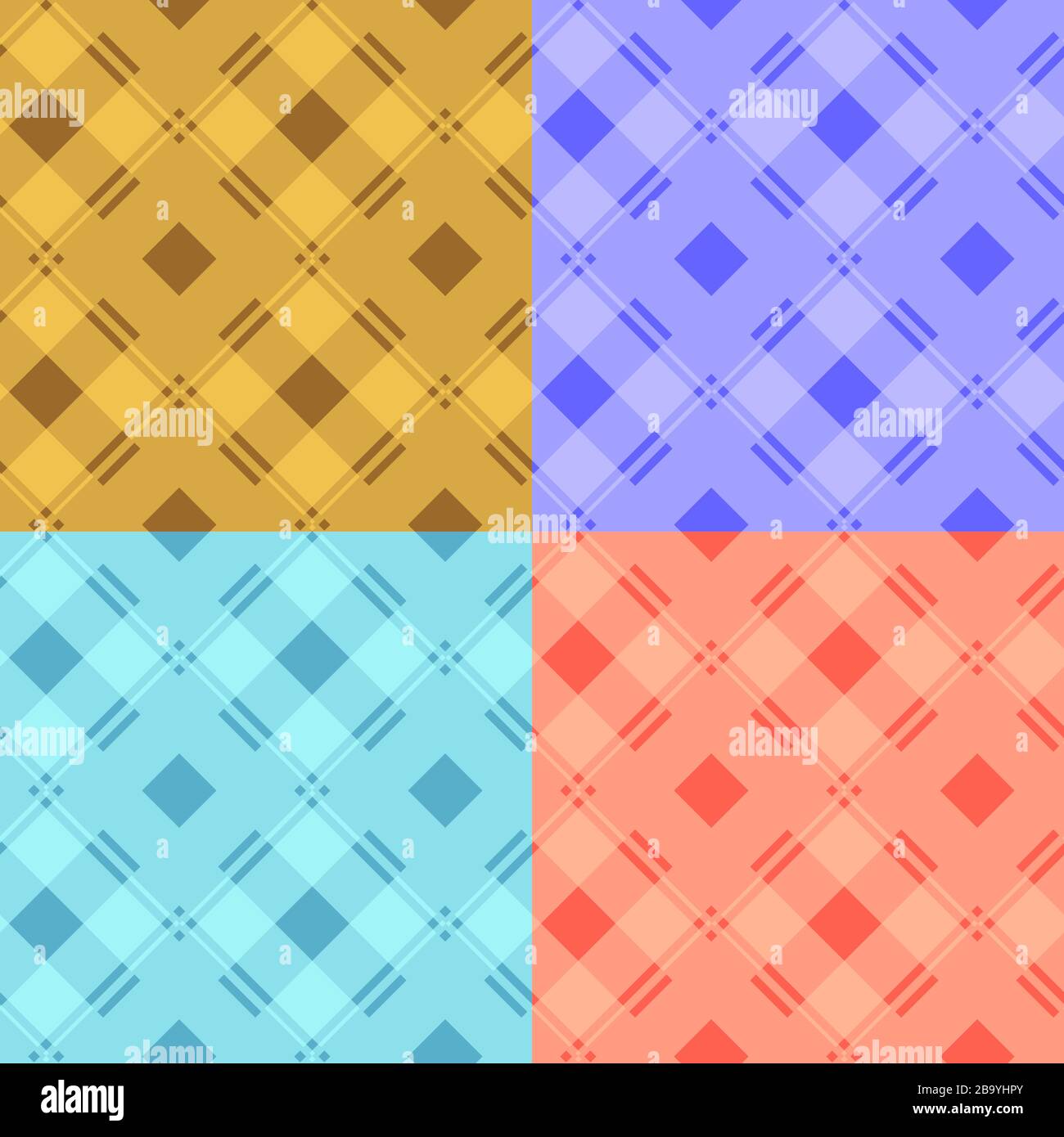 Background with different stripe patterns in white bright colors Stock ...