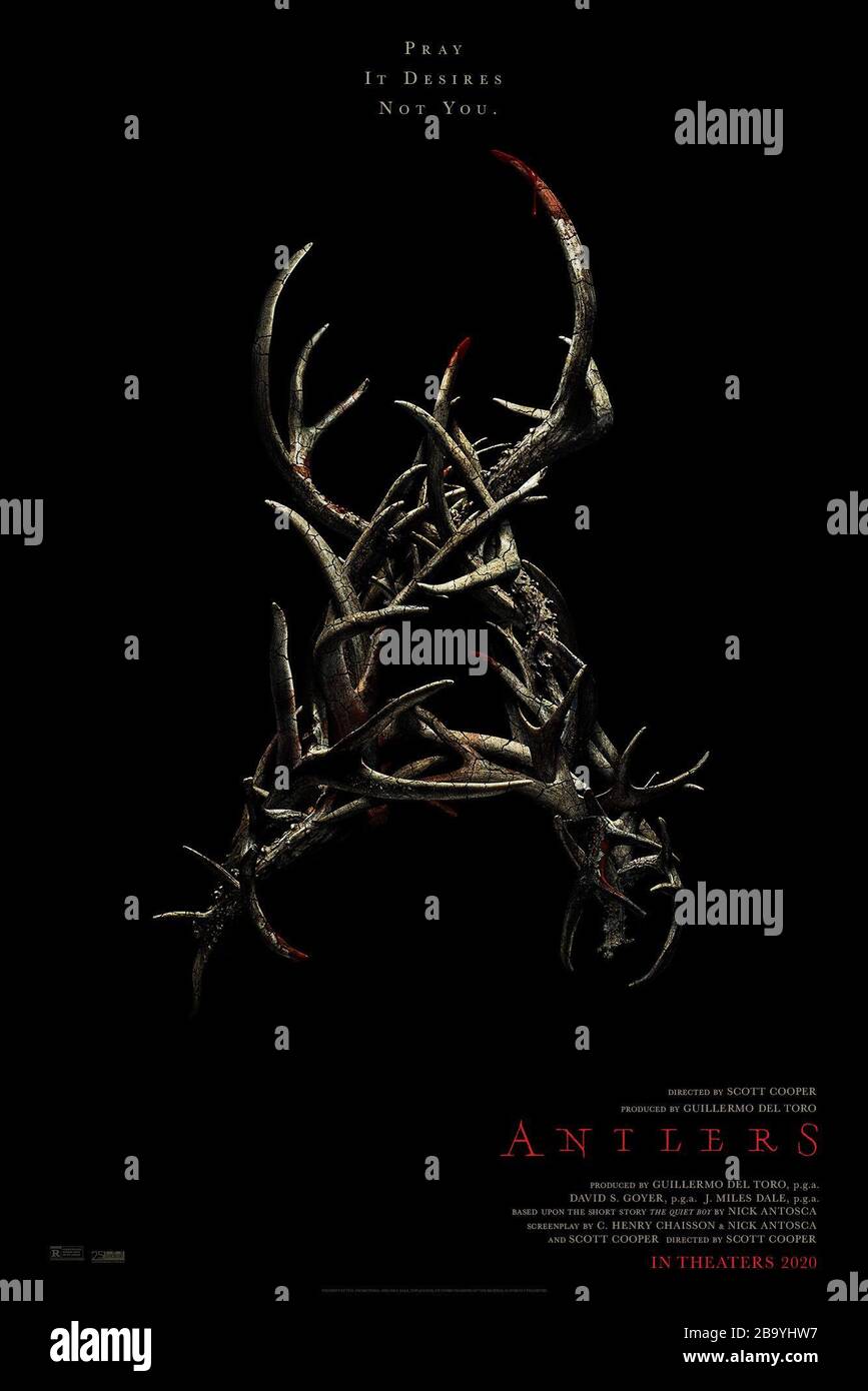 ANTLERS, US advance poster, 2020. © Searchlight Pictures / Courtesy