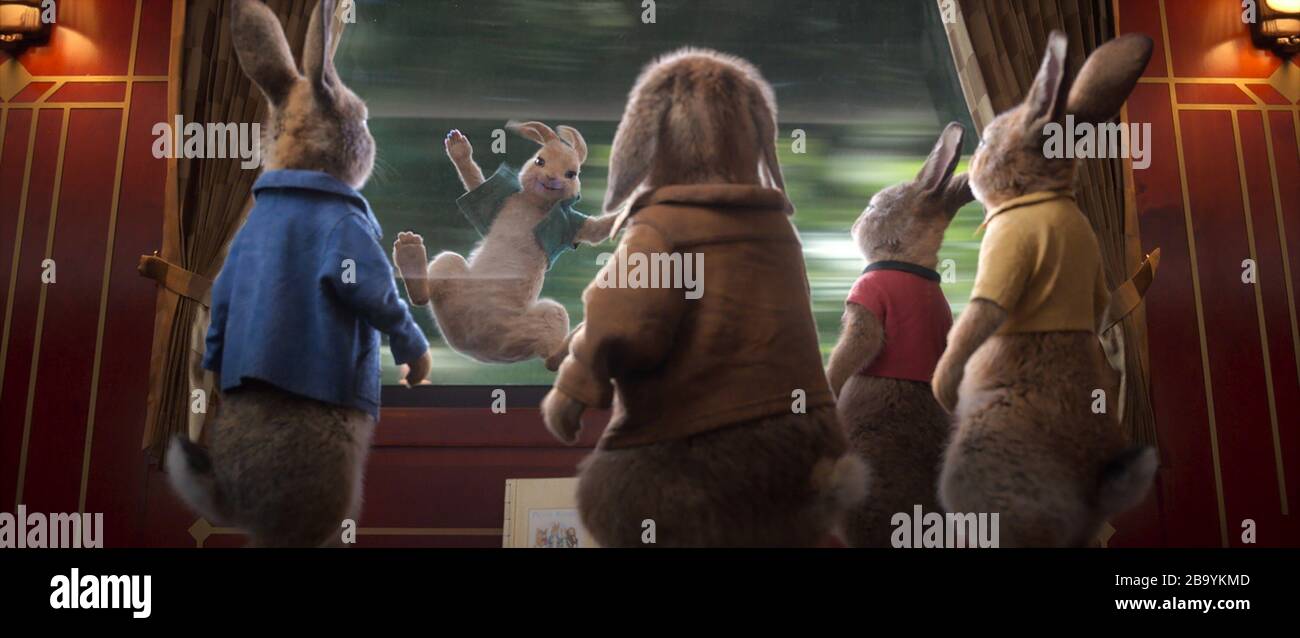 PETER RABBIT 2: THE RUNAWAY, from left: Peter Rabbit (voice: James ...