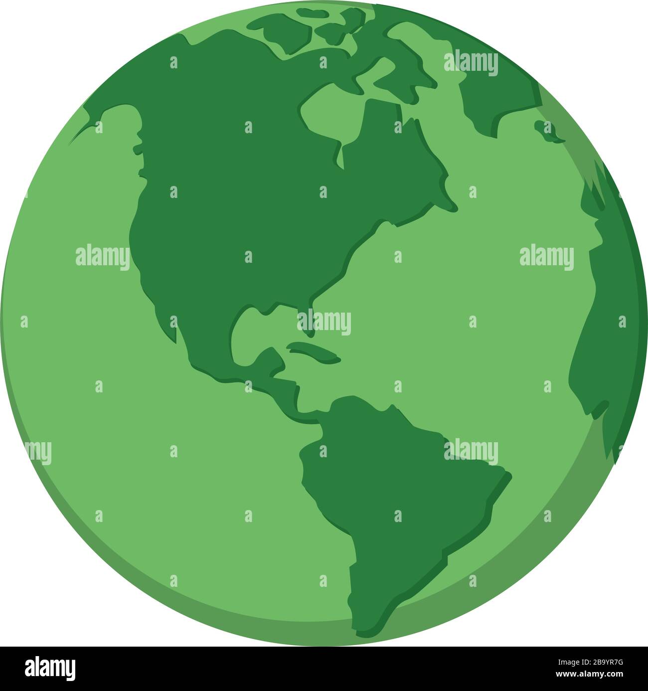 Earth planet image Stock Vector