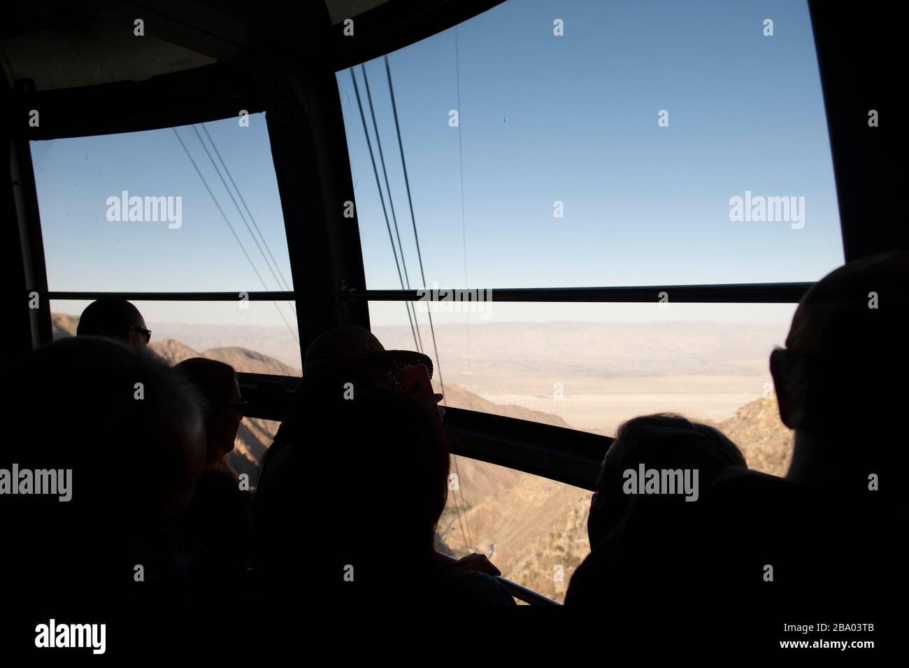 Palm Springs Aerial Tramway Stock Photo