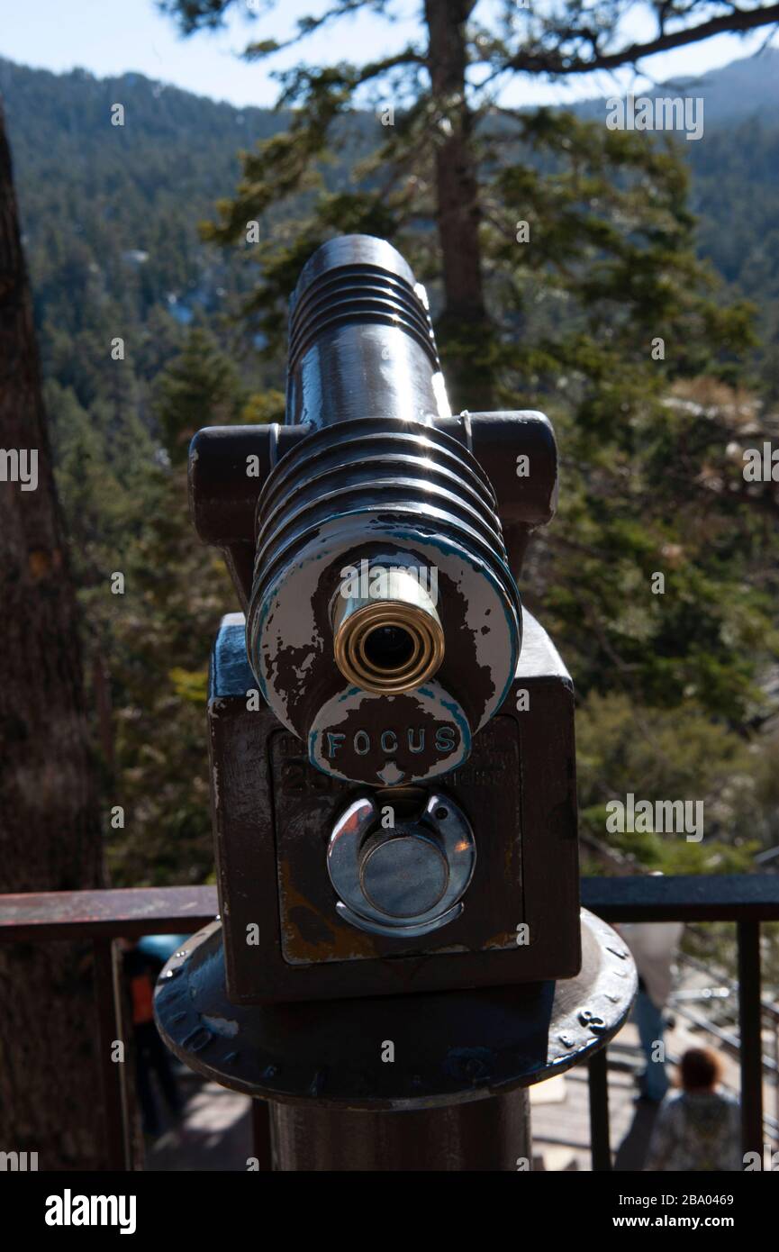 Palm Springs Aerial Tramway Stock Photo