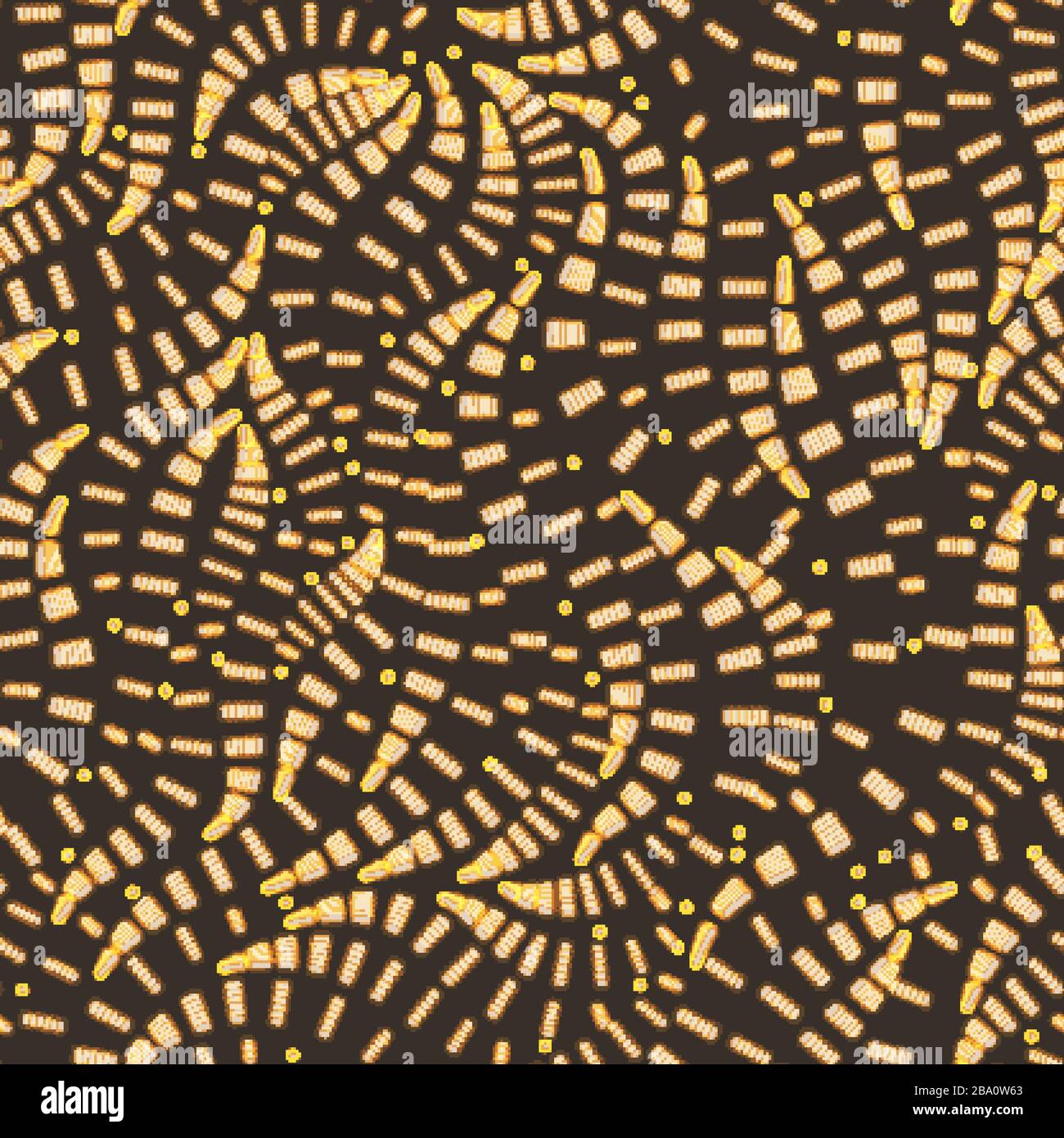 Vector seamless background. Texture of rounded rectangles in the form ...