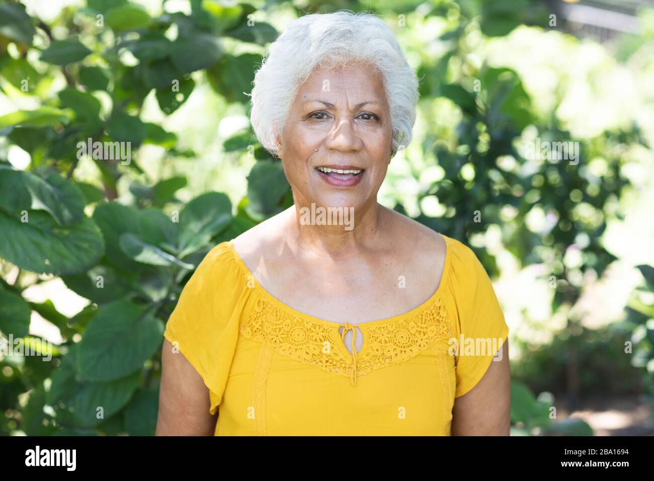 Woman african american elderly hi-res stock photography and images - Alamy