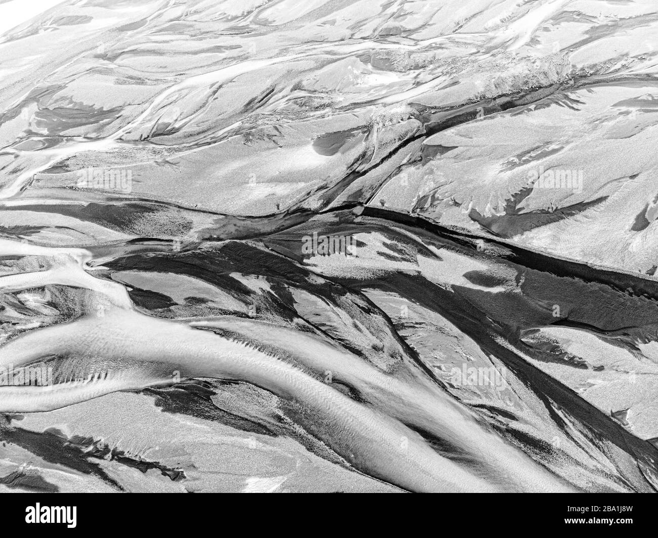 Aerial view river Black and White Stock Photos & Images - Alamy