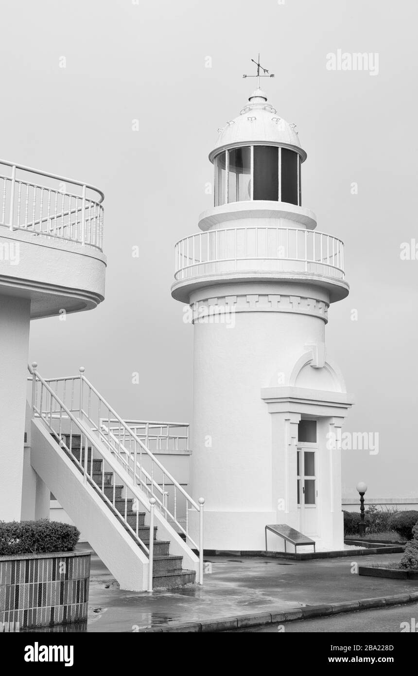 Sanji Lighthouse, Jeju City, Jeju Island, South Korea, Asia Stock Photo