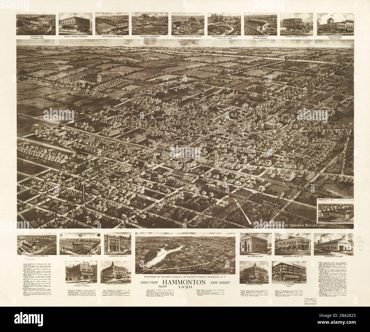 Map of hammonton new jersey hires stock photography and images Alamy
