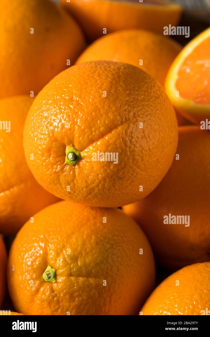 Raw Organic Cara Navel Oranges Ready to Eat Stock Photo Alamy