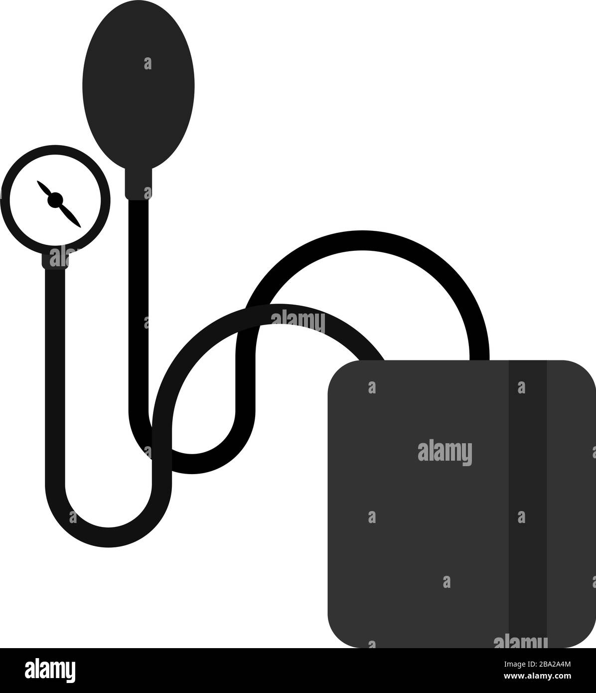 Isolated sphygmomanometer icon Stock Vector Image & Art Alamy