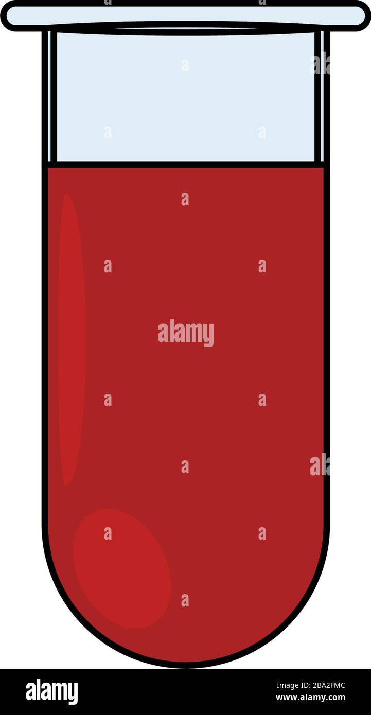 Glass tube icon laboratory Stock Vector Images - Alamy