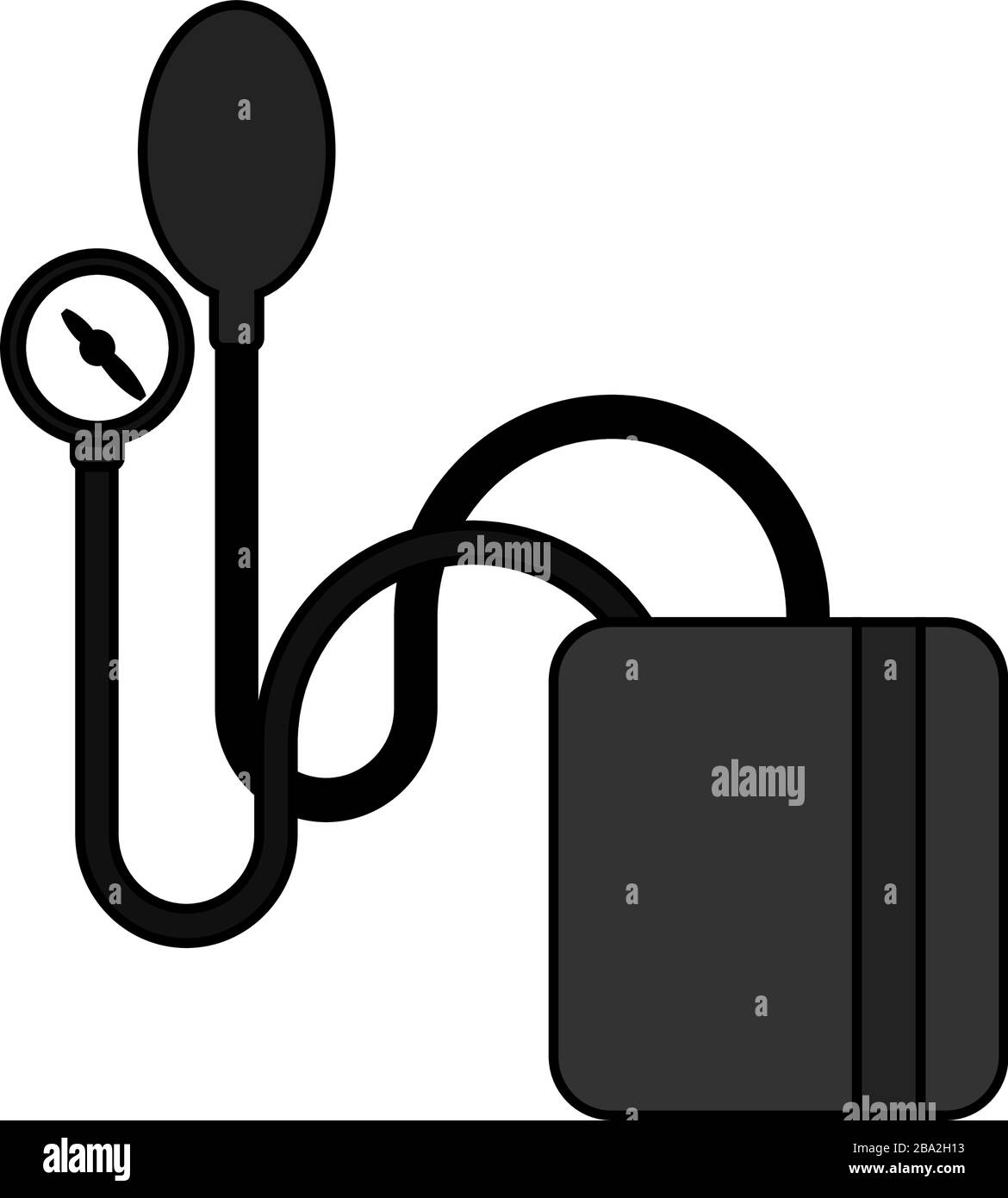 Isolated sphygmomanometer icon Stock Vector Image & Art Alamy