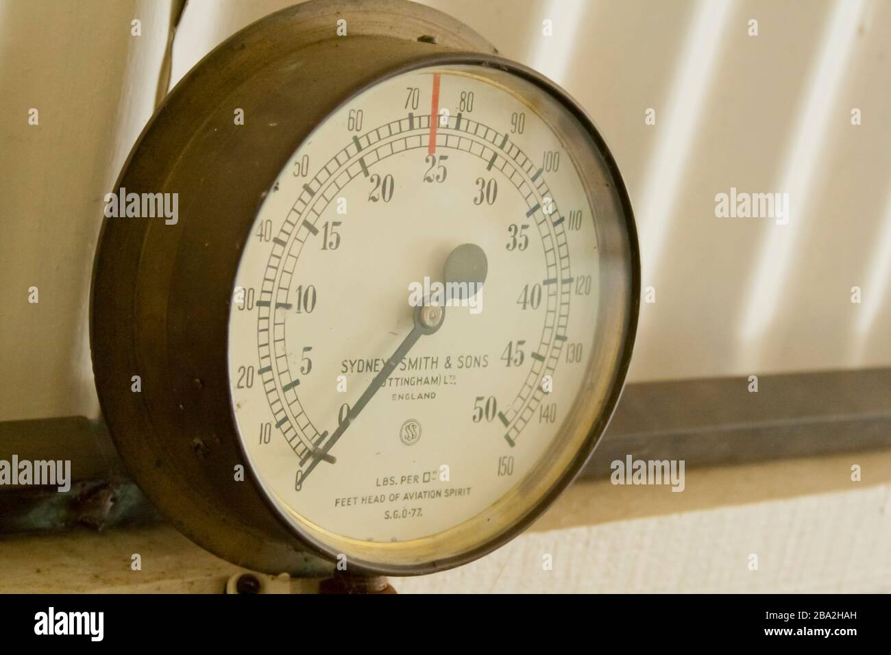 Vintage tyre pressure meter not working Stock Photo Alamy