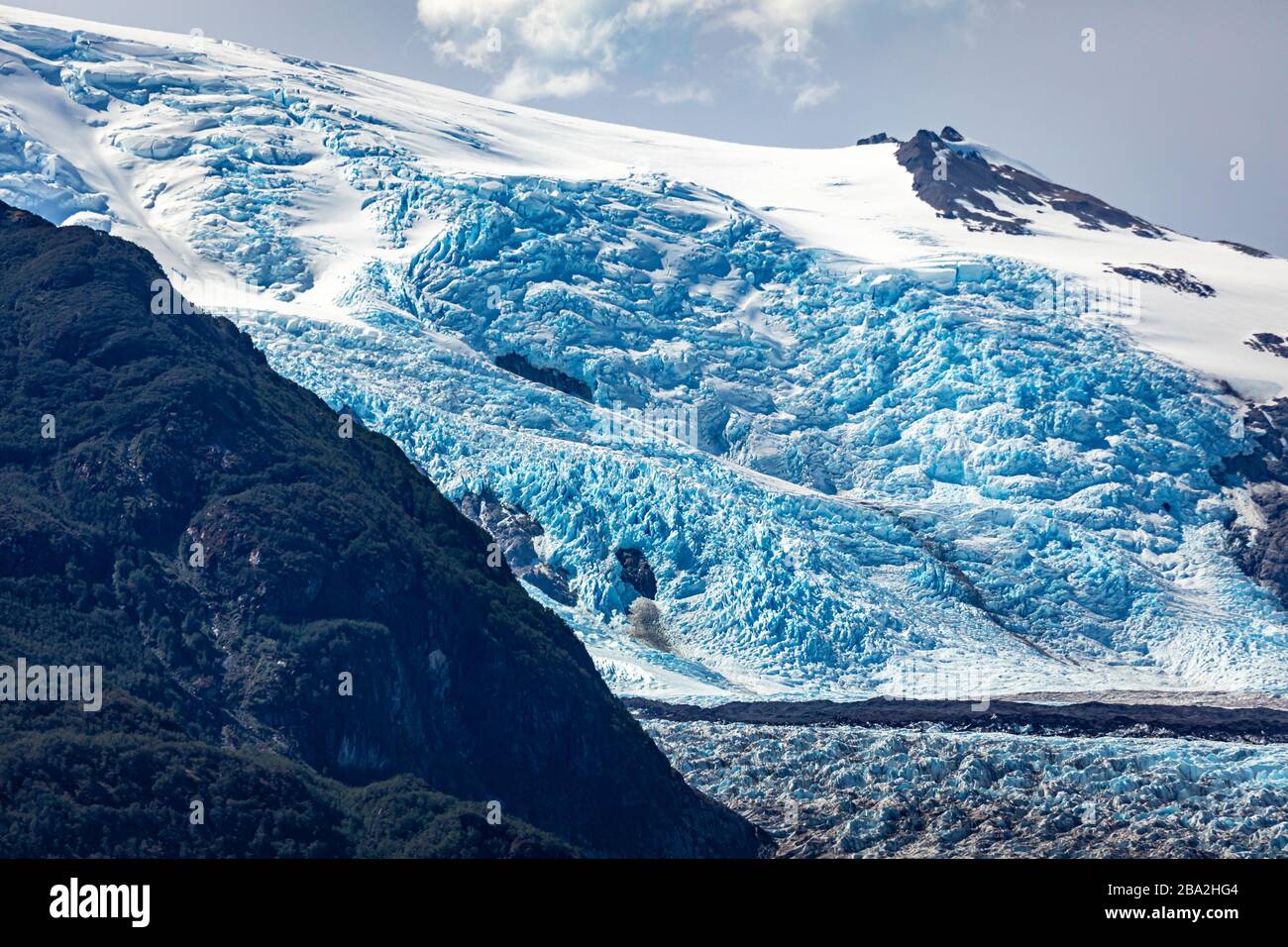 Amalia Glacier Stock Photo