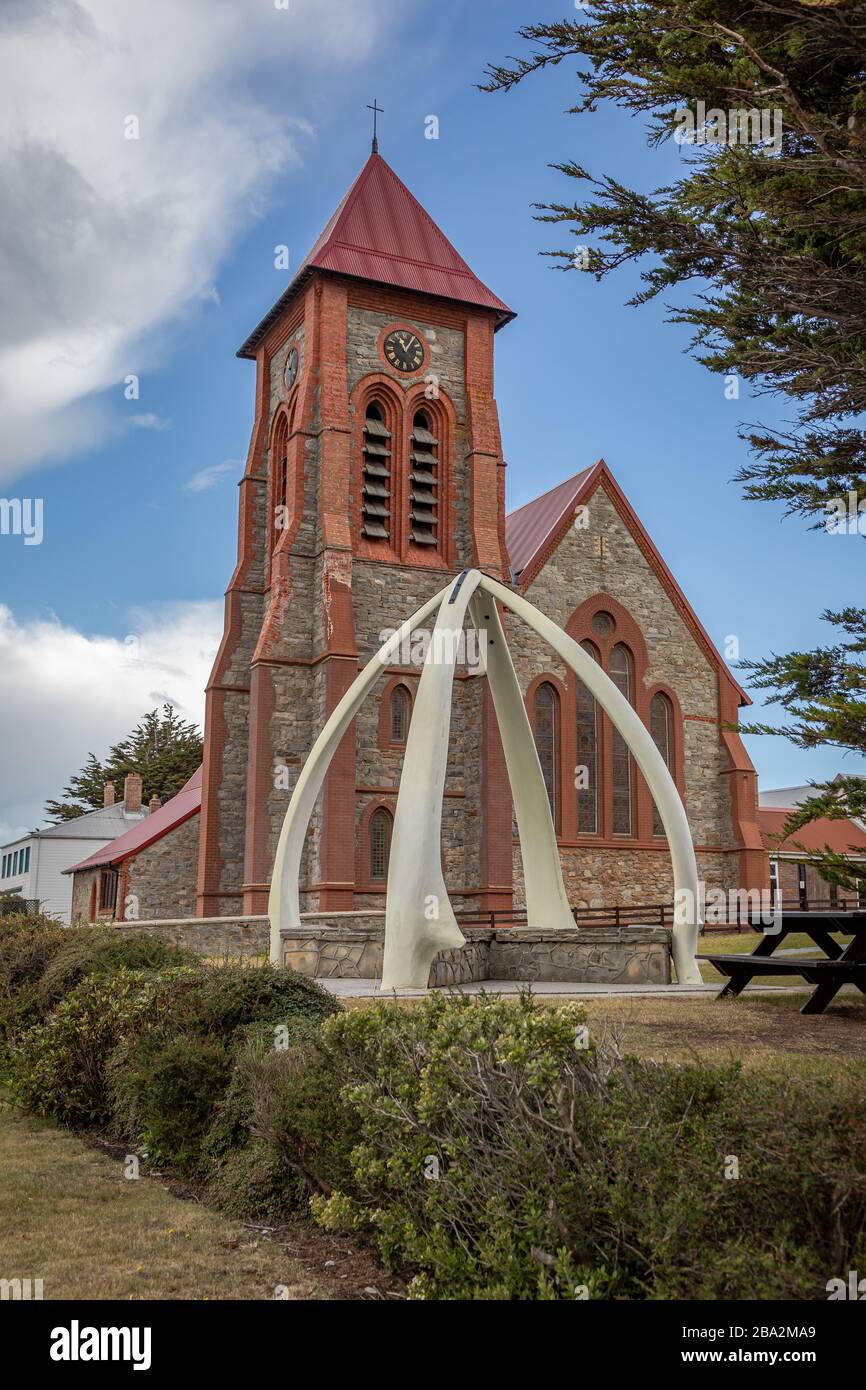 Falkland Islands Scenes Stock Photo