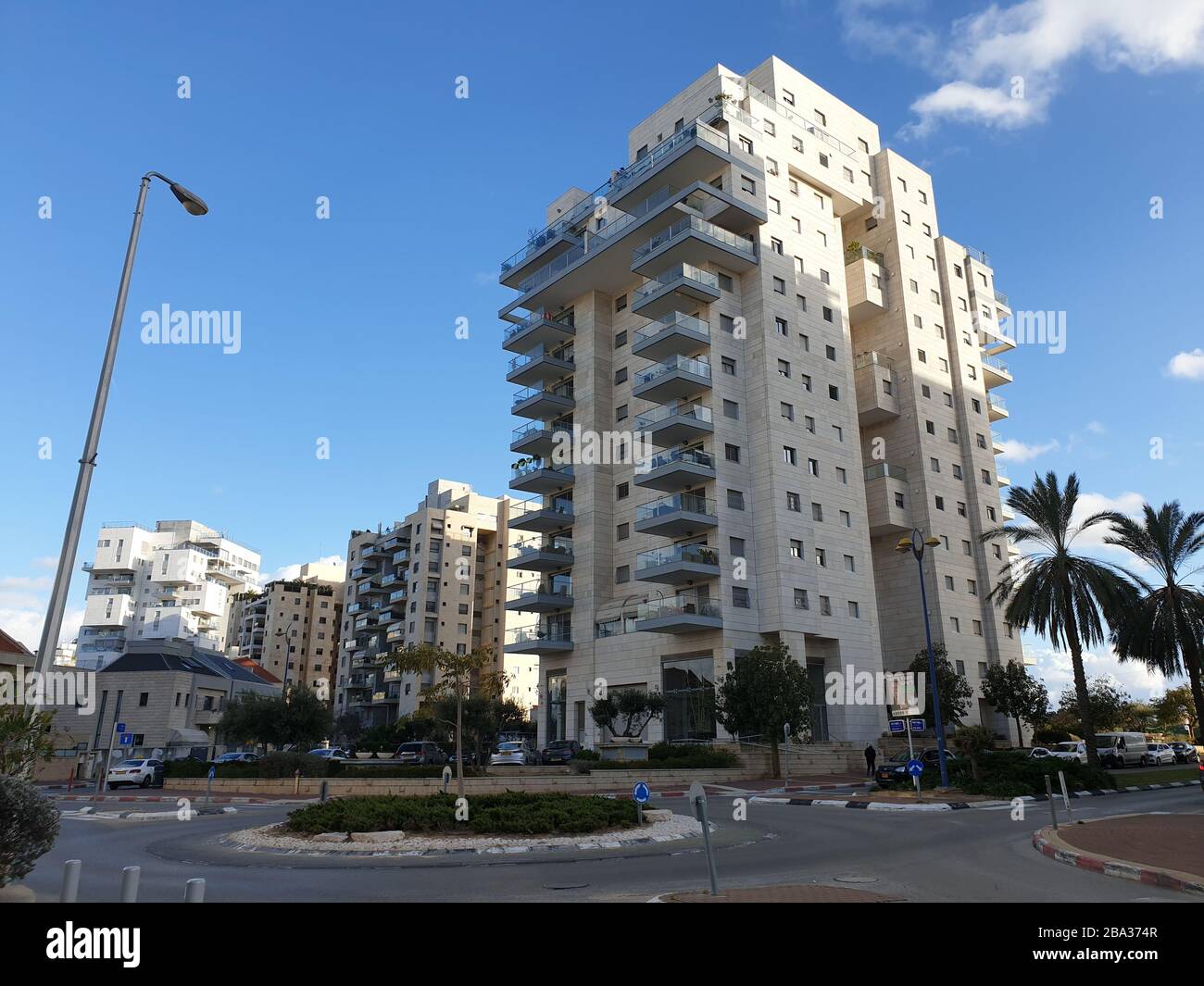 HOLON, ISRAEL. February 1, 2020. A view of new residential houses built