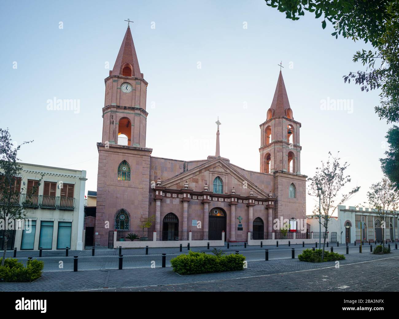 The Matamoros Cathedral In The State Of Tamaulipas Mexico Stock Photo Alamy