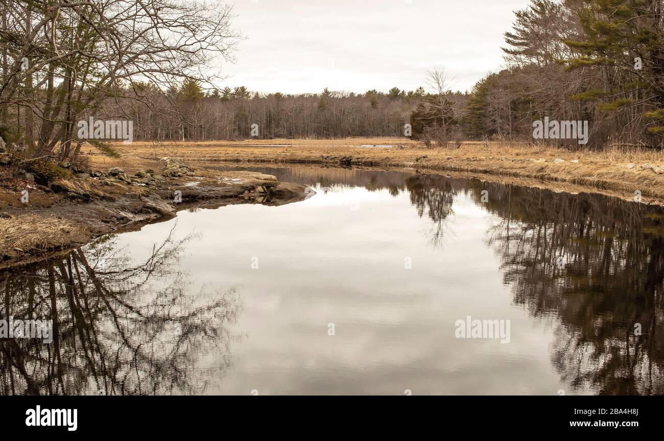 Sagamore creek headlands hires stock photography and images Alamy