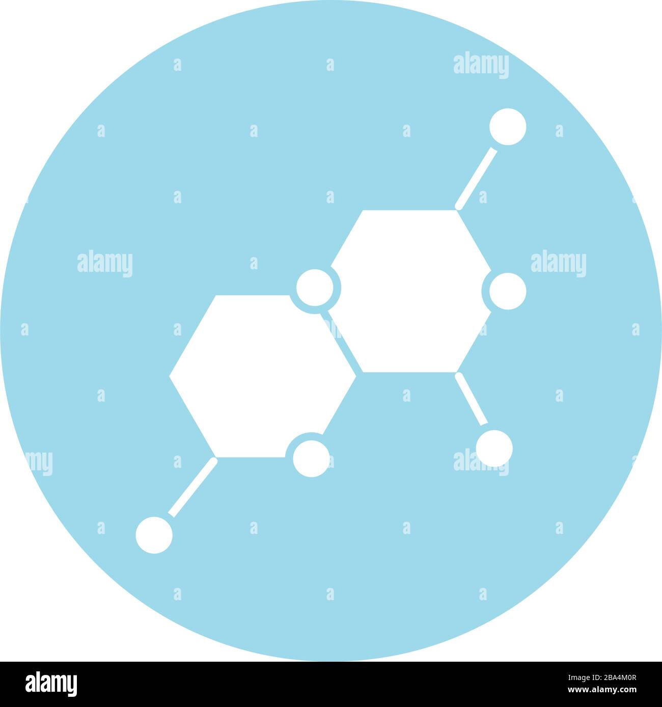 dna molecule block silhouette style icon Stock Vector Image & Art - Alamy