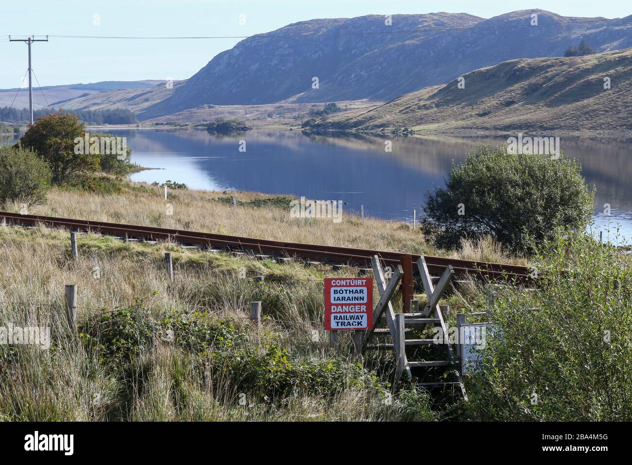 Fintown railway track hires stock photography and images Alamy