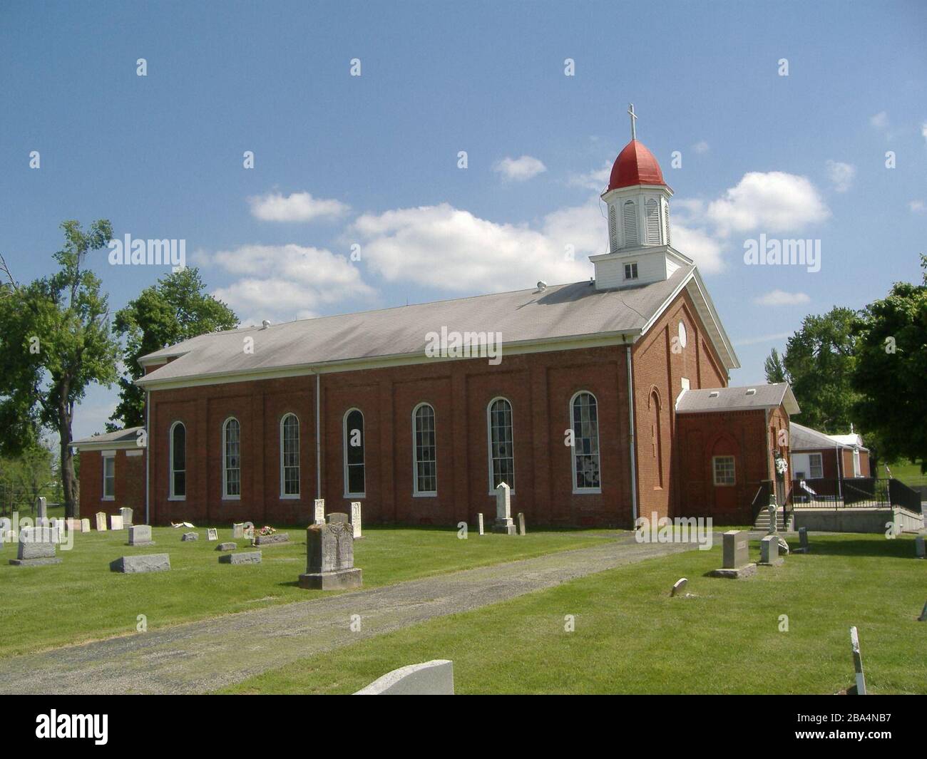 "English St. Alphonsus Catholic Church, of which Thompson and Powell