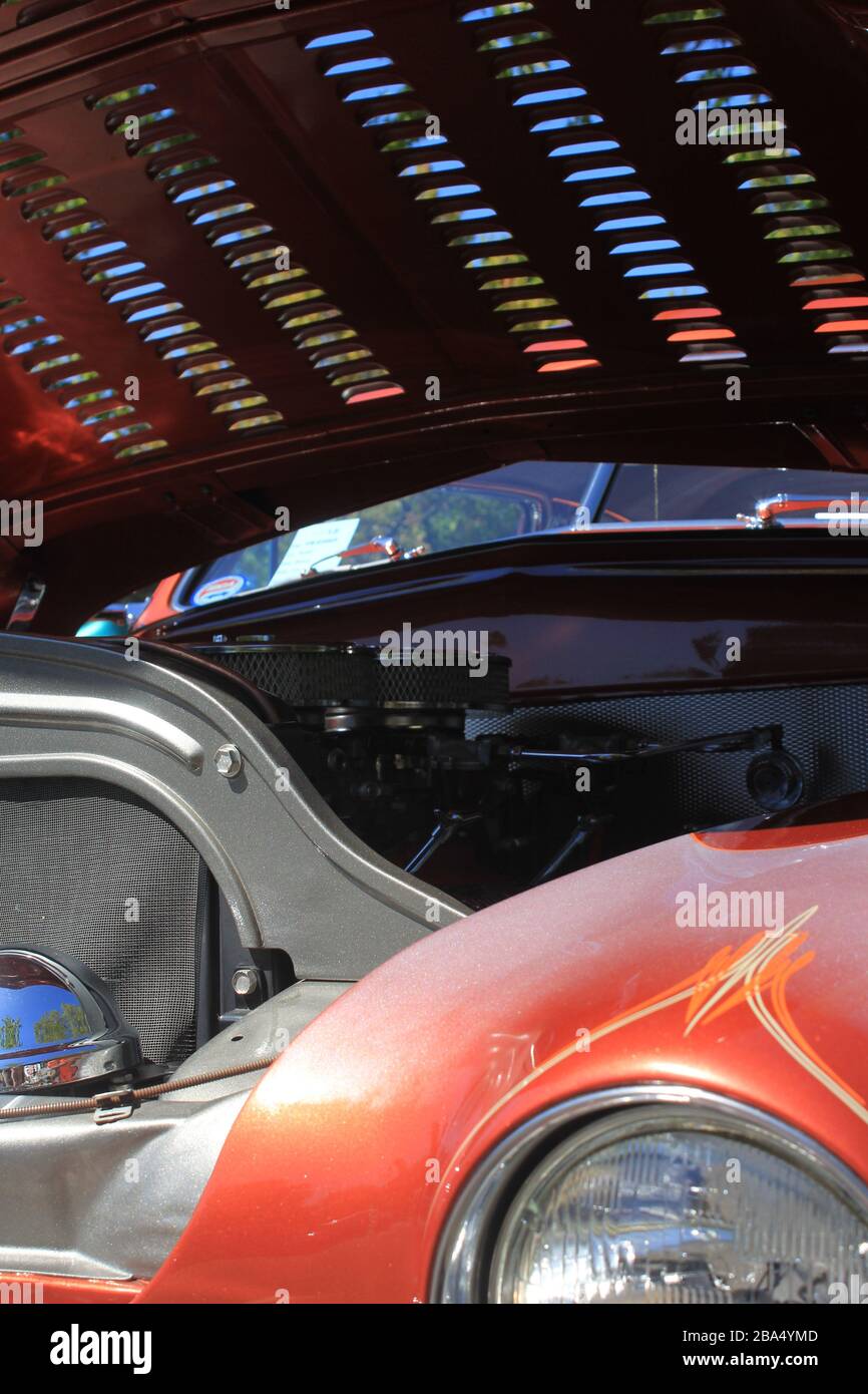 classic car at Fairfax ca car show Stock Photo Alamy