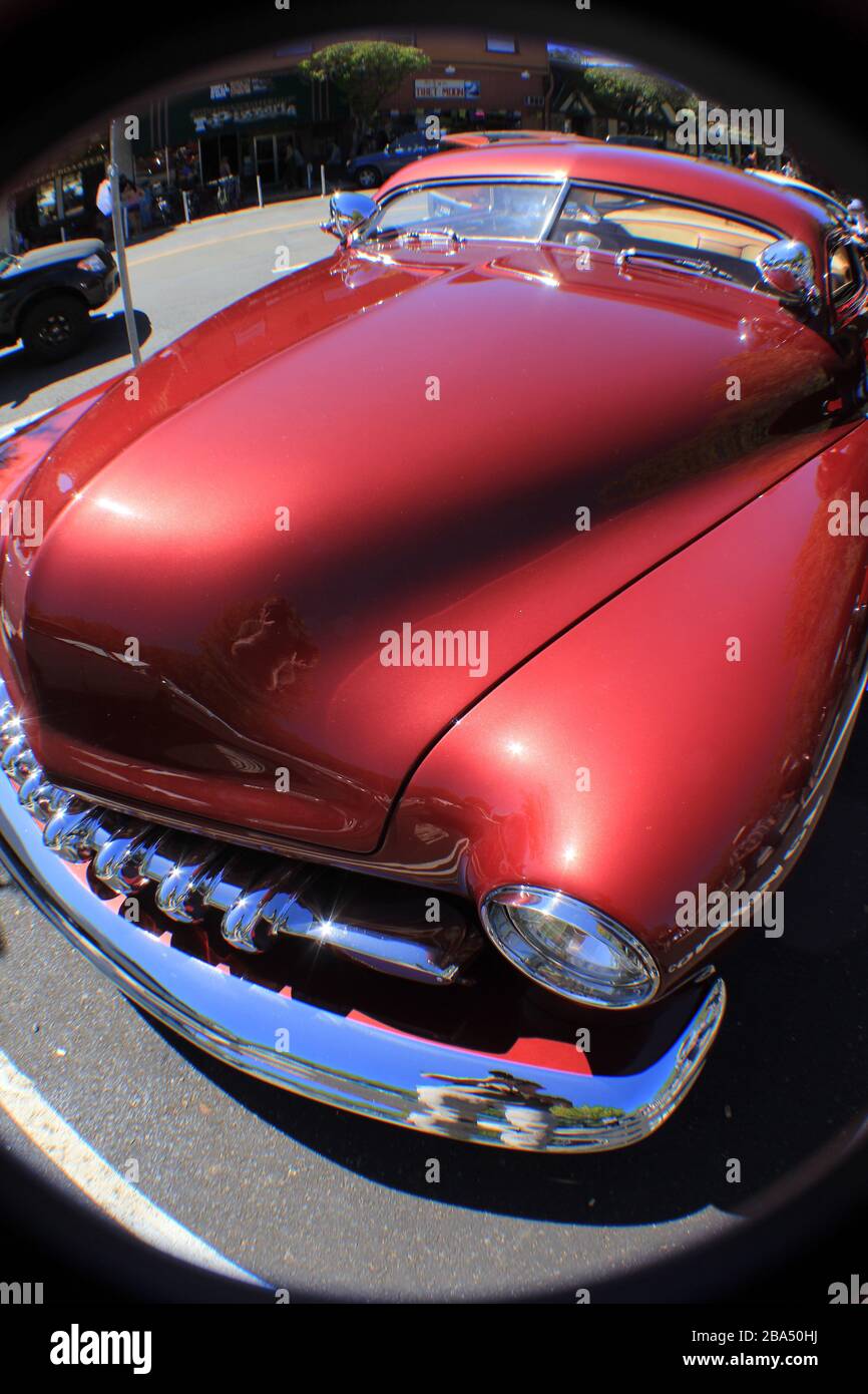classic Buick car at Fairfax ca car show Stock Photo Alamy
