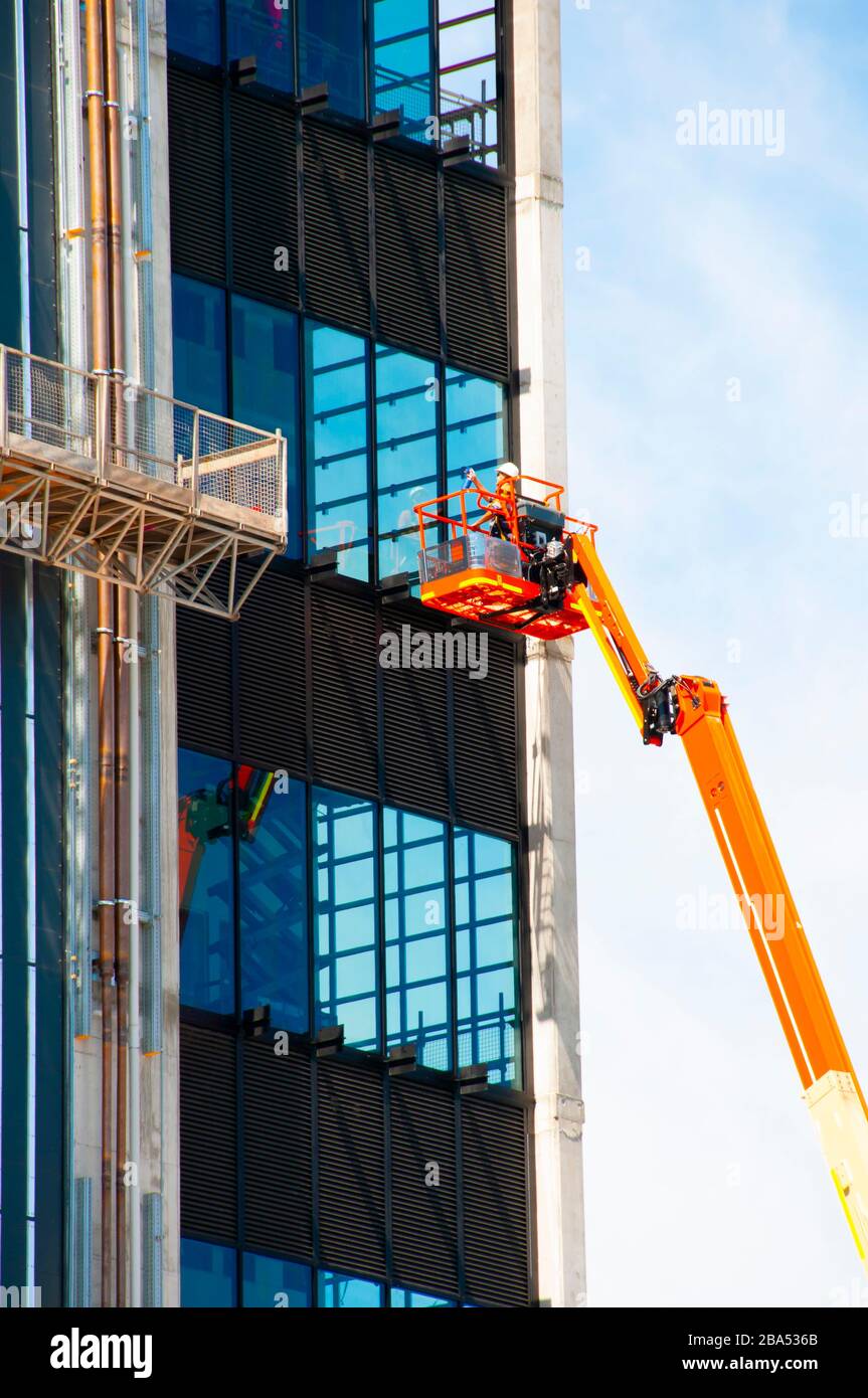 Office Building Construction in the City Stock Photo Alamy