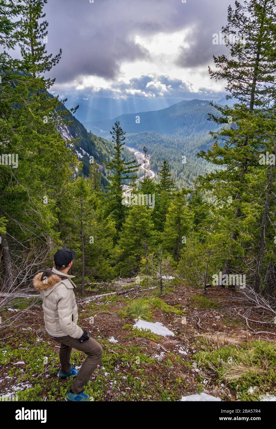Mount washington state park white mountains hi-res stock photography ...