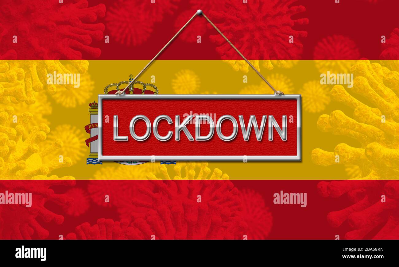 Spain lockdown stopping covid19 epidemic or outbreak. Covid 19 Spanish ...