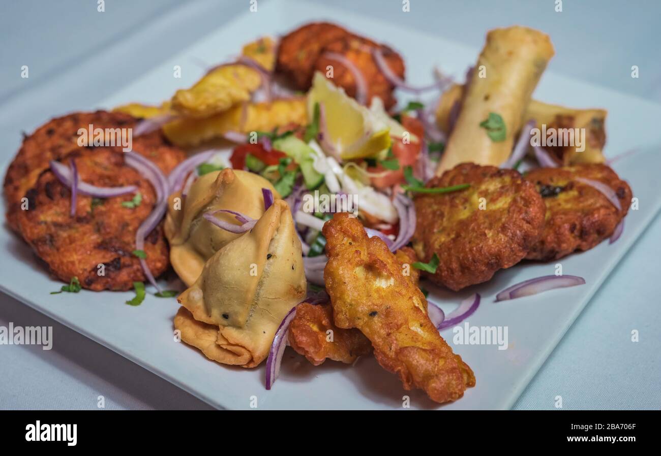 Chicken pakora kebab top