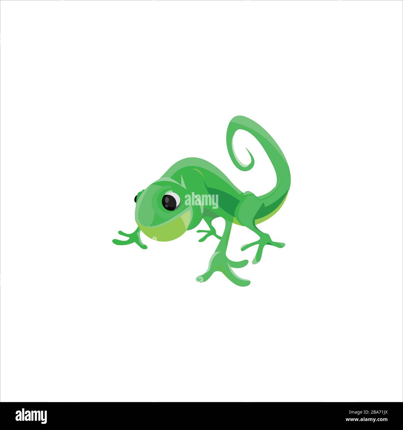 Gecko Lizard Logo Vector Design Template Stock Vector Image & Art - Alamy