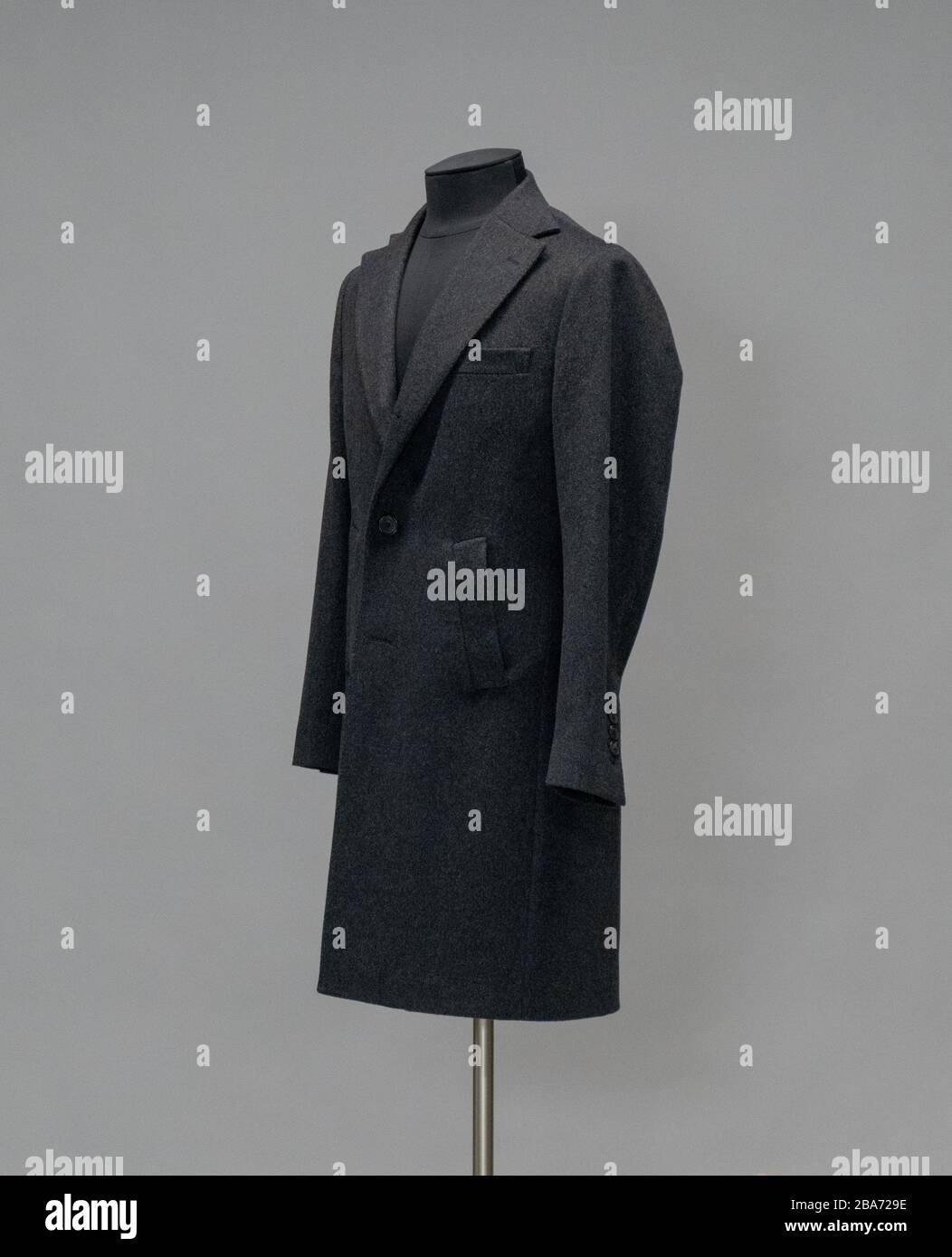 Black pinstripe jacket coat hi-res stock photography and images - Alamy