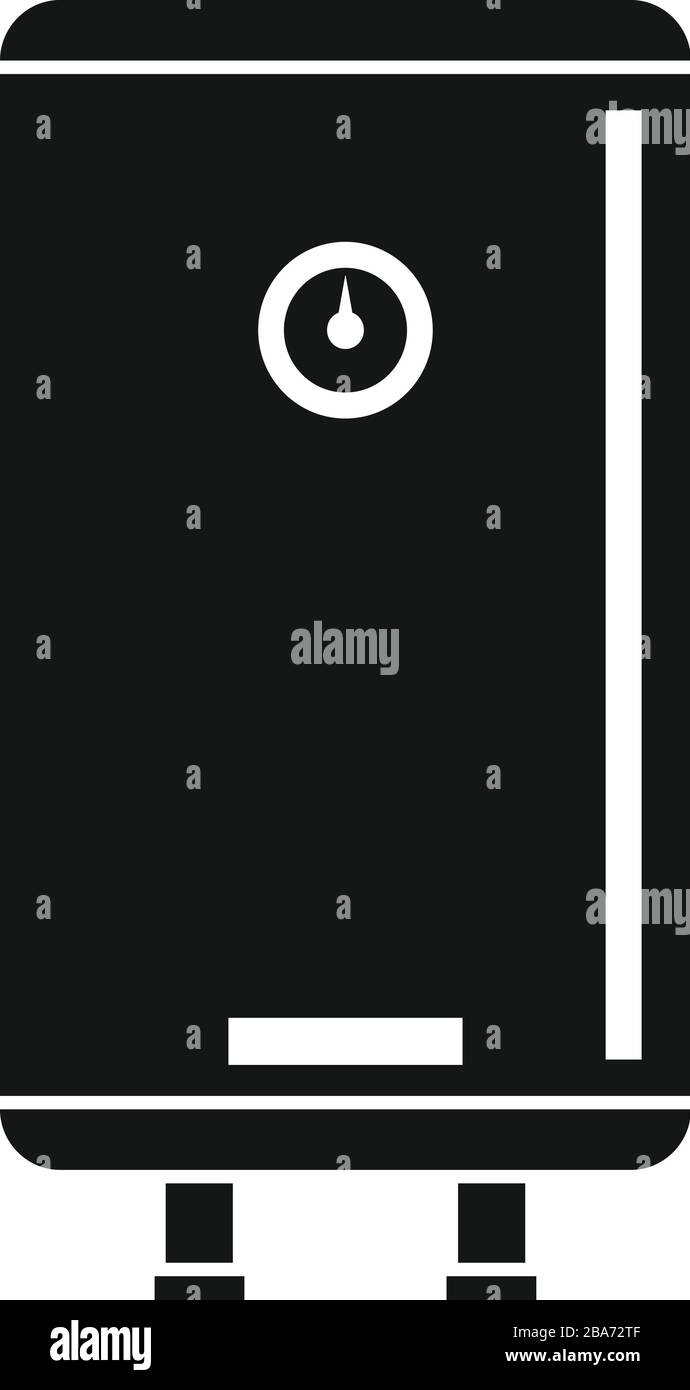 Water boiler icon. Simple illustration of water boiler vector icon for ...