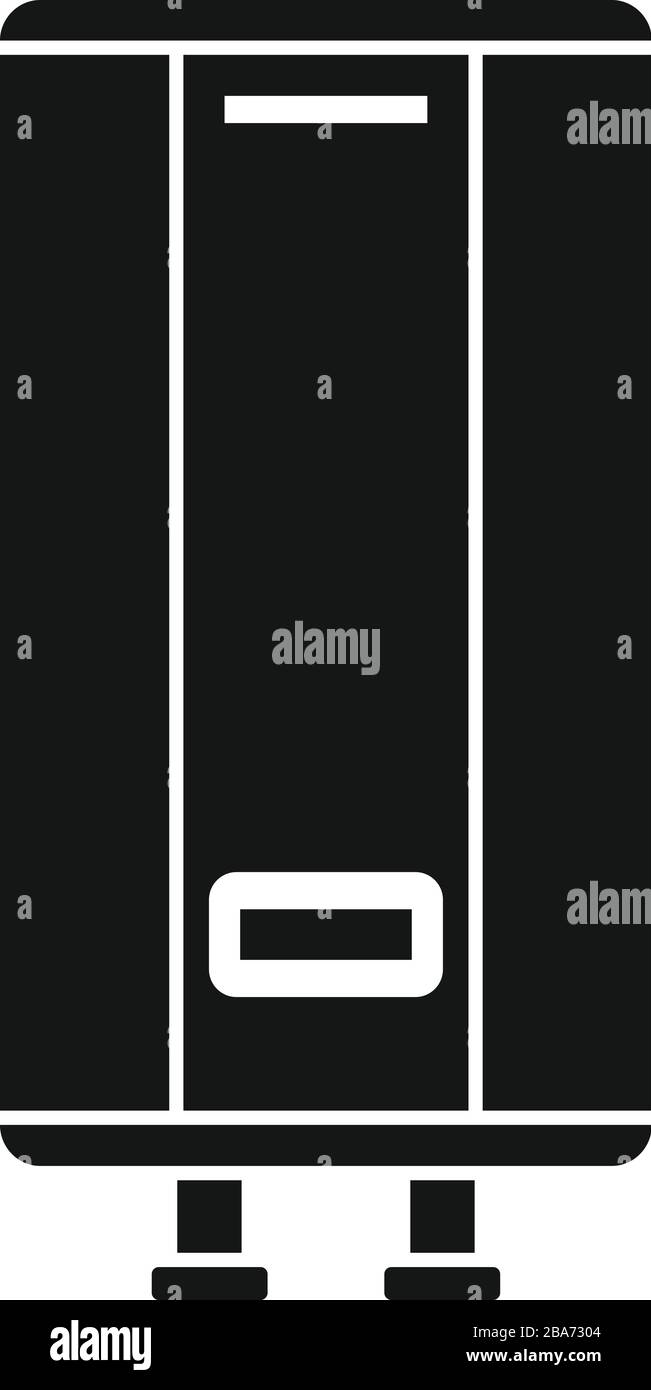 Boiler tank icon. Simple illustration of boiler tank vector icon for ...