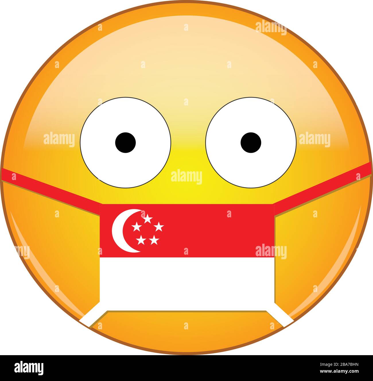 Singapore coronavirus mask Stock Vector Images Alamy