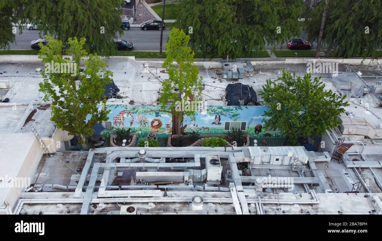 General overall aerial view of Parkview Community Hospital Medical