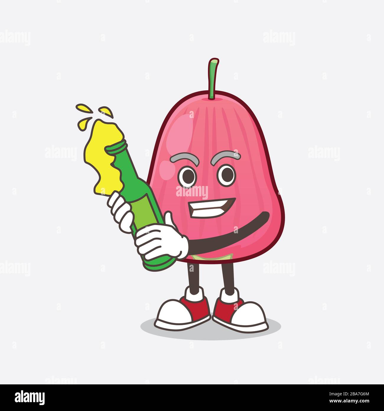 Happy beer mascot character hi-res stock photography and images - Alamy