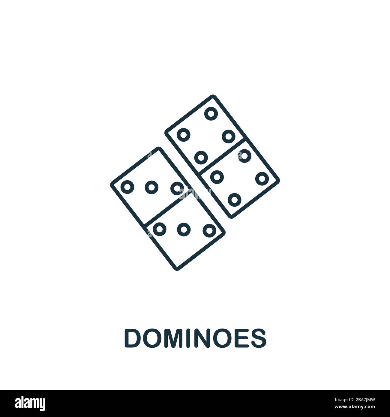 domino icon, block icon, game icon, dominoes icon, gaming icon