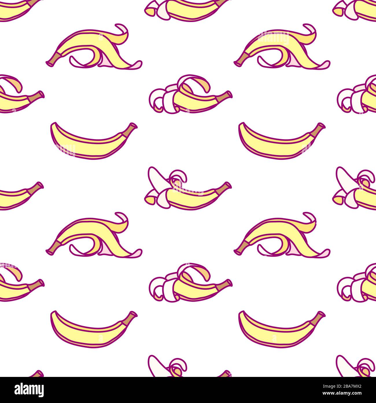vector cute seamless pattern art for kids Stock Vector Image & Art - Alamy