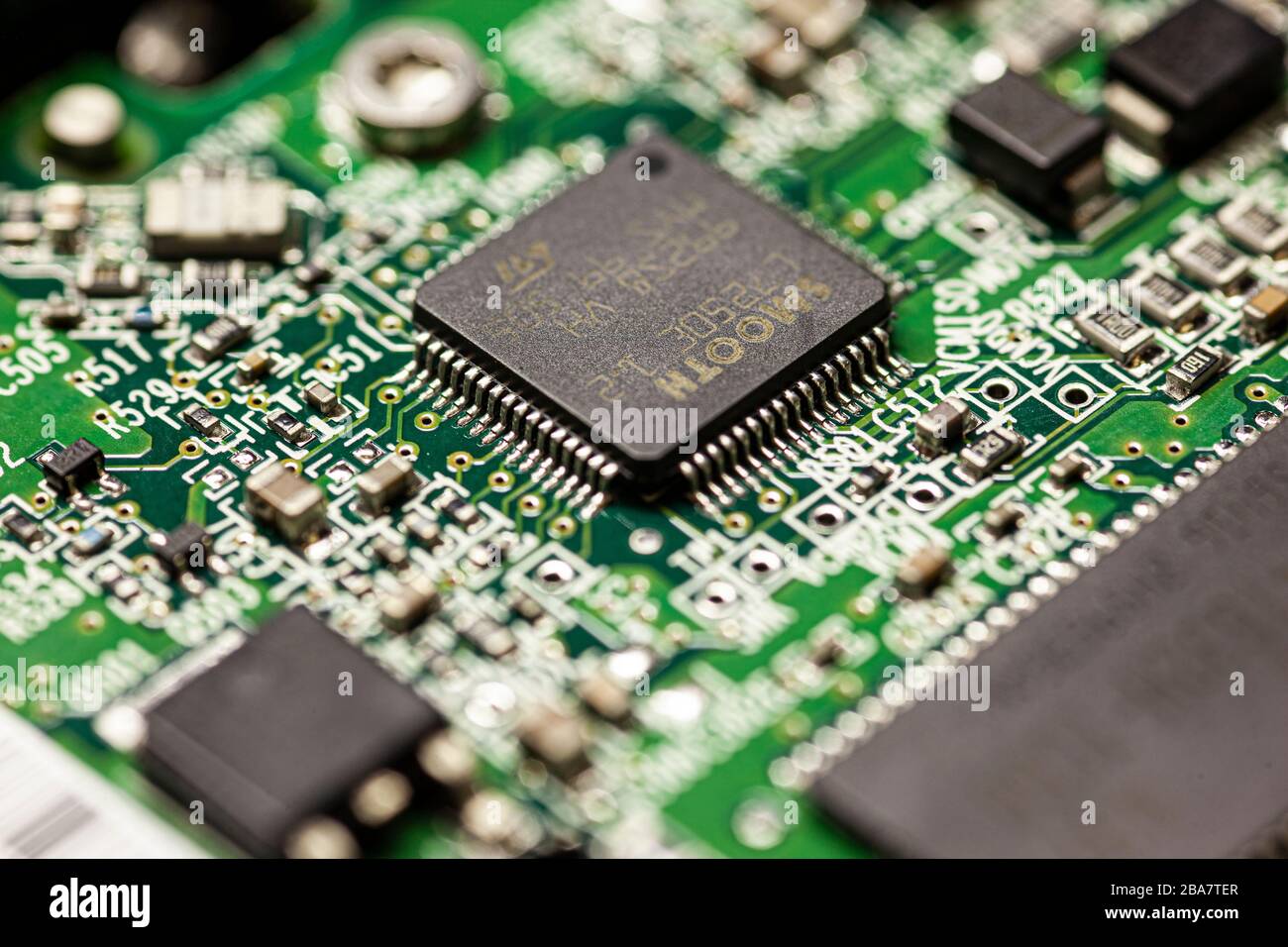 Electronic components detail 5 Stock Photo Alamy