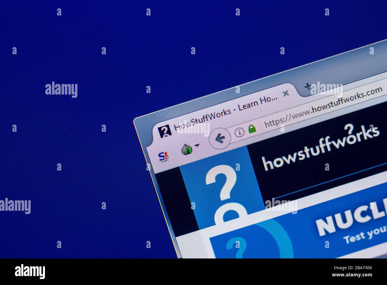 How stuff works web site hi-res stock photography and images - Alamy