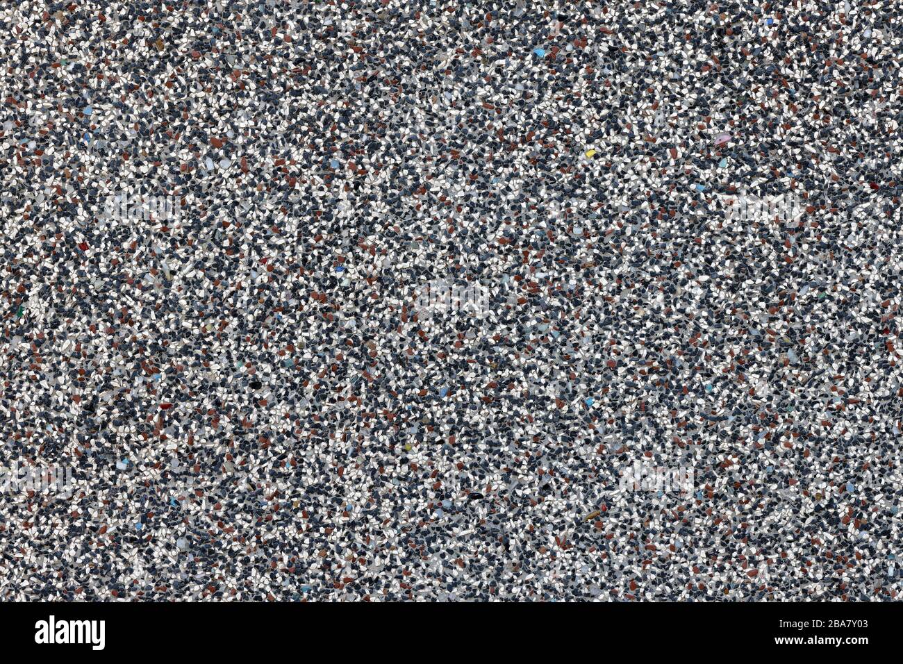 Coloured Dark Stone Plaster Background - Mineral Texture Stock Photo