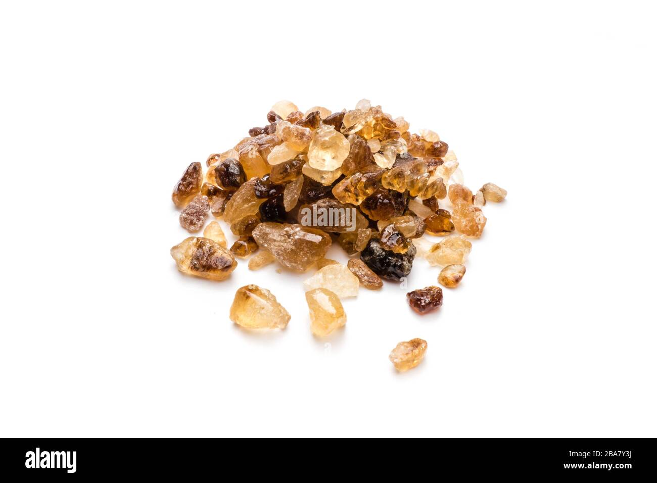 Candy sugar isolated on white background Stock Photo