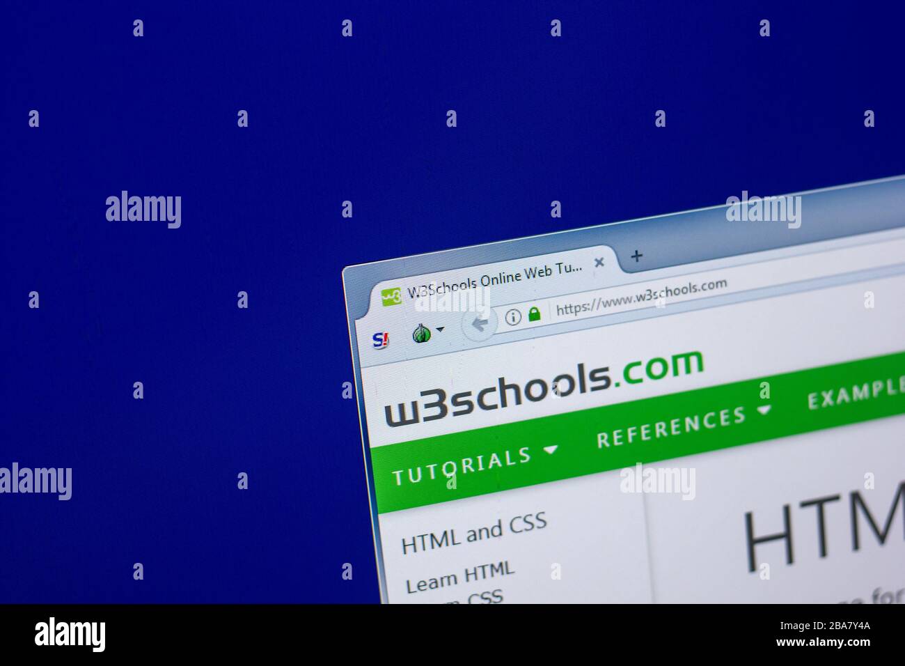 W3schools hi-res stock photography and images - Alamy